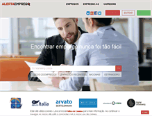 Tablet Screenshot of alertaemprego.pt